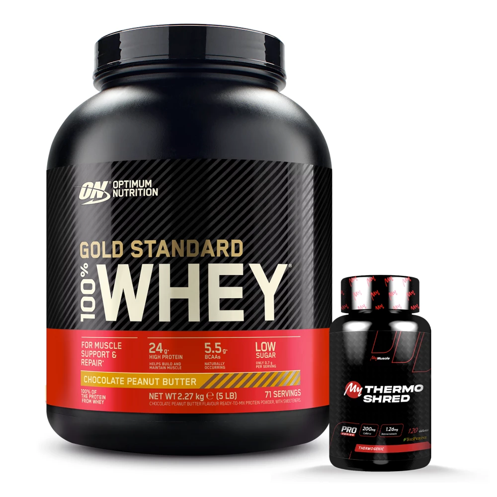 Pack Whey Gold Standard + My Thermo Shred