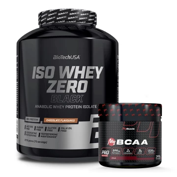 Pack Iso Whey Zero Black + My BCAA