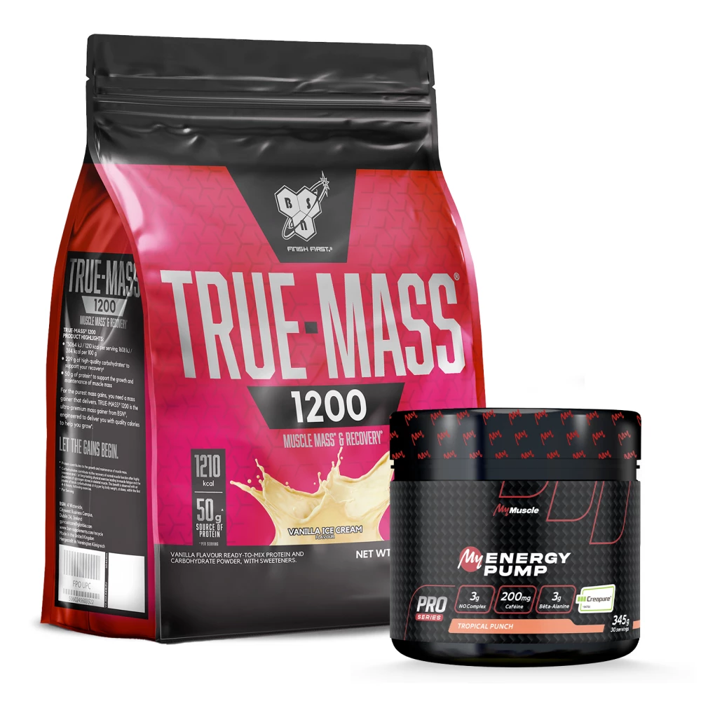 Pack True Mass 1200 + My Energy Pump