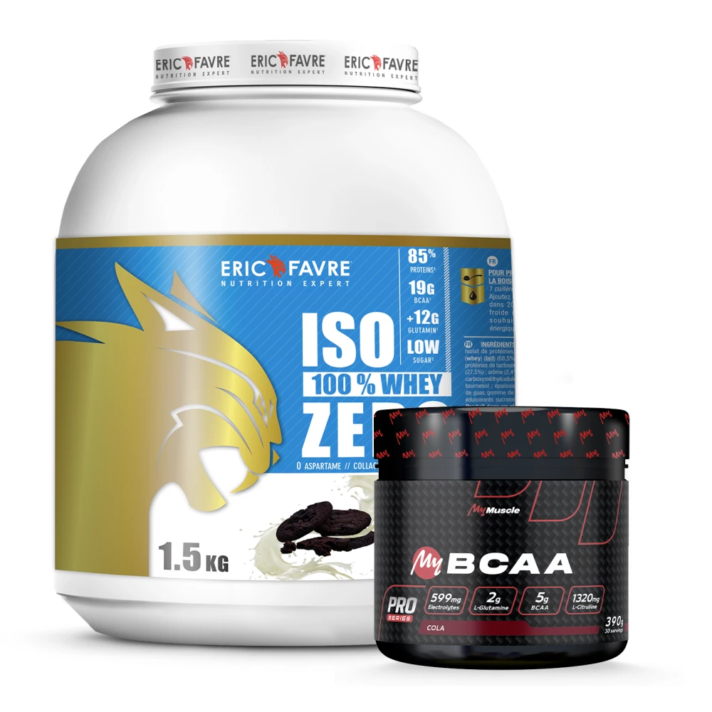 Pack Iso 100% Whey Zero + My BCAA