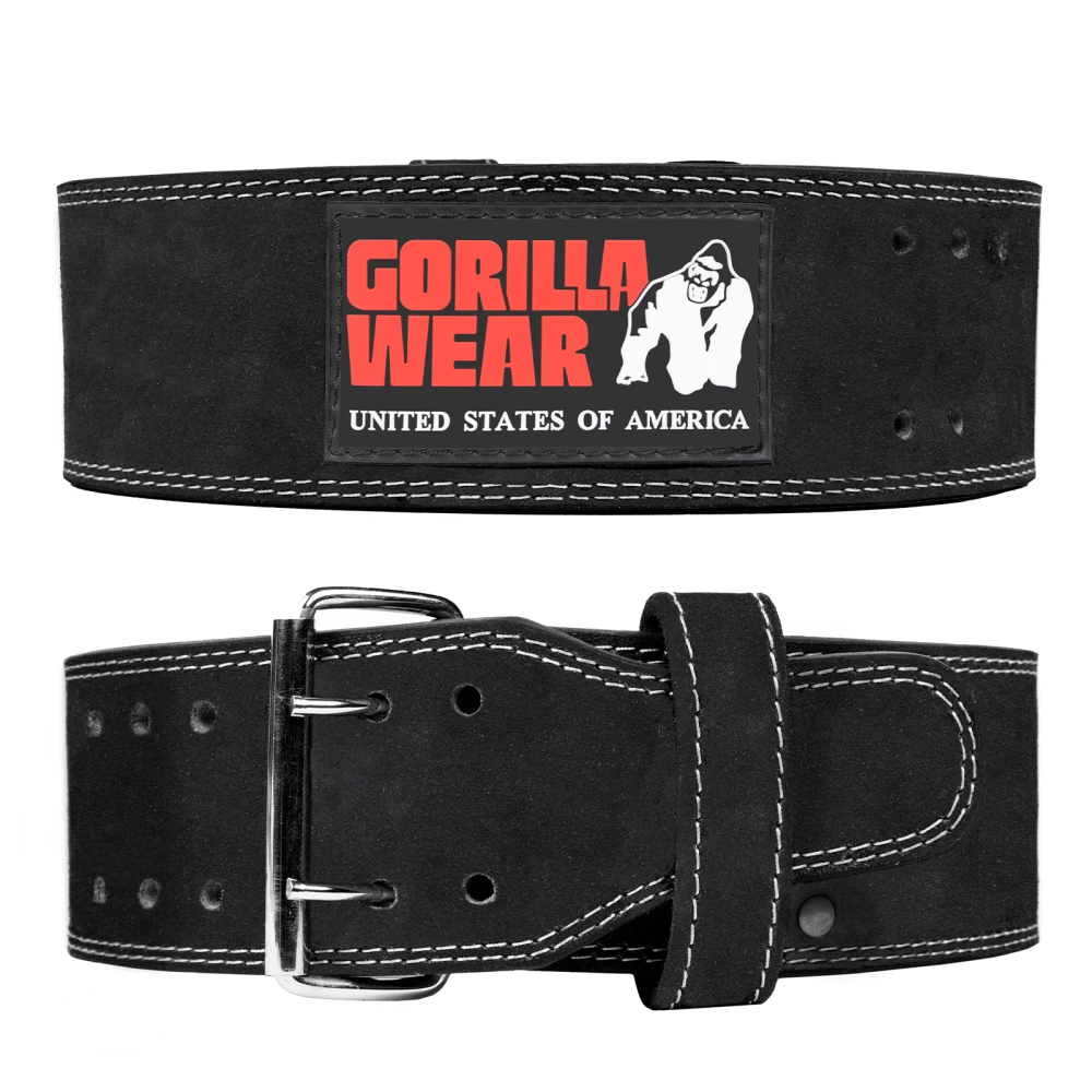 4 Inch Leather Lifting Belt Gorilla Wear Optigura