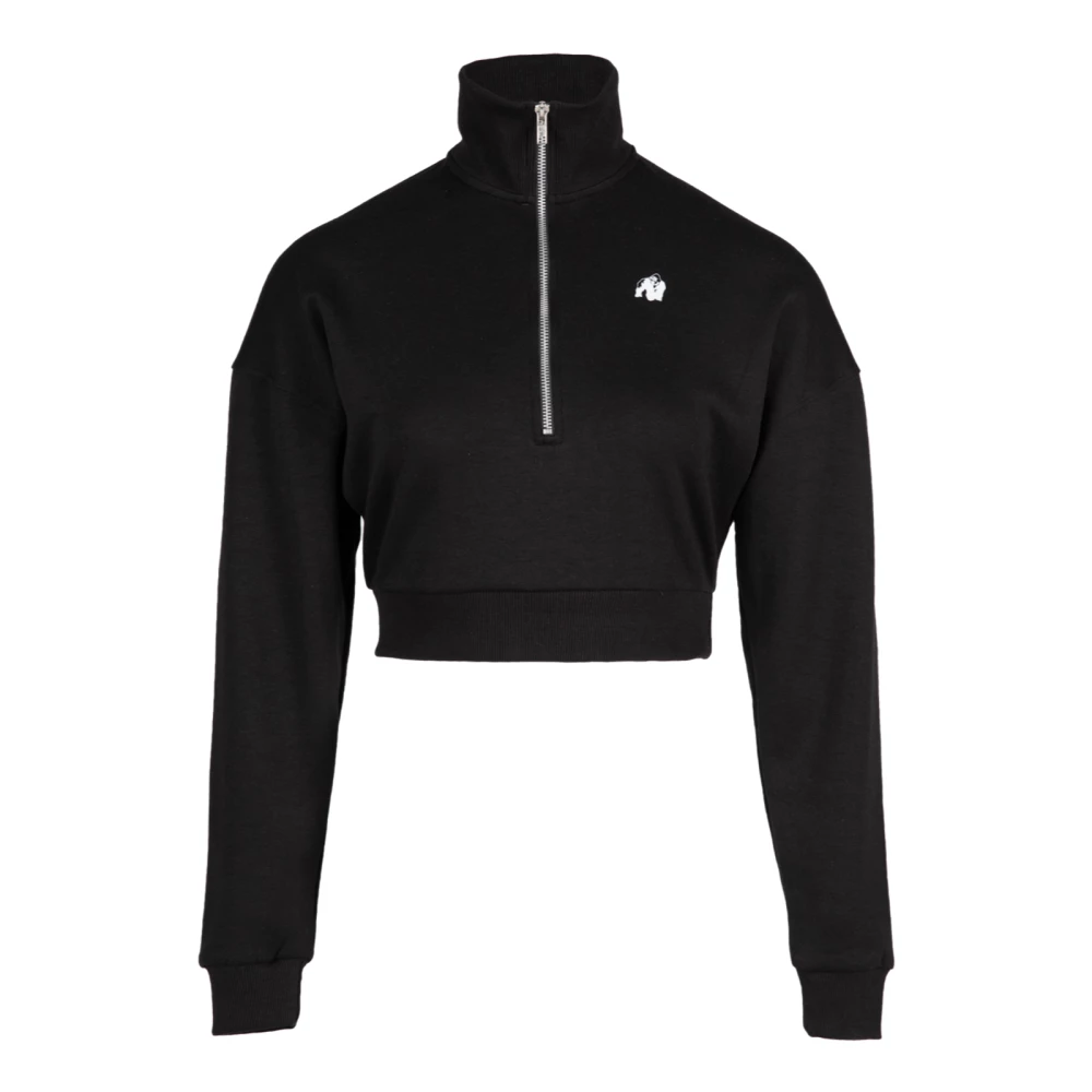 Ocala Cropped Half-Zip Sweatshirt - Gorilla Wear